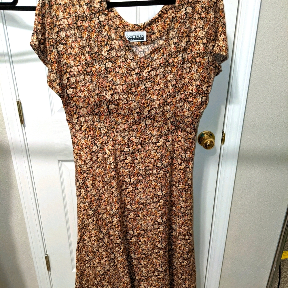 Vintage Contempo Casuals maxi dress